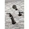 Kingston Brass Tub and Shower Faucet, Oil Rubbed Bronze, Wall Mount KBX8145DKL - alternate 4